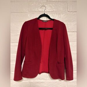 SHEIN Women's Bold Red Blazer